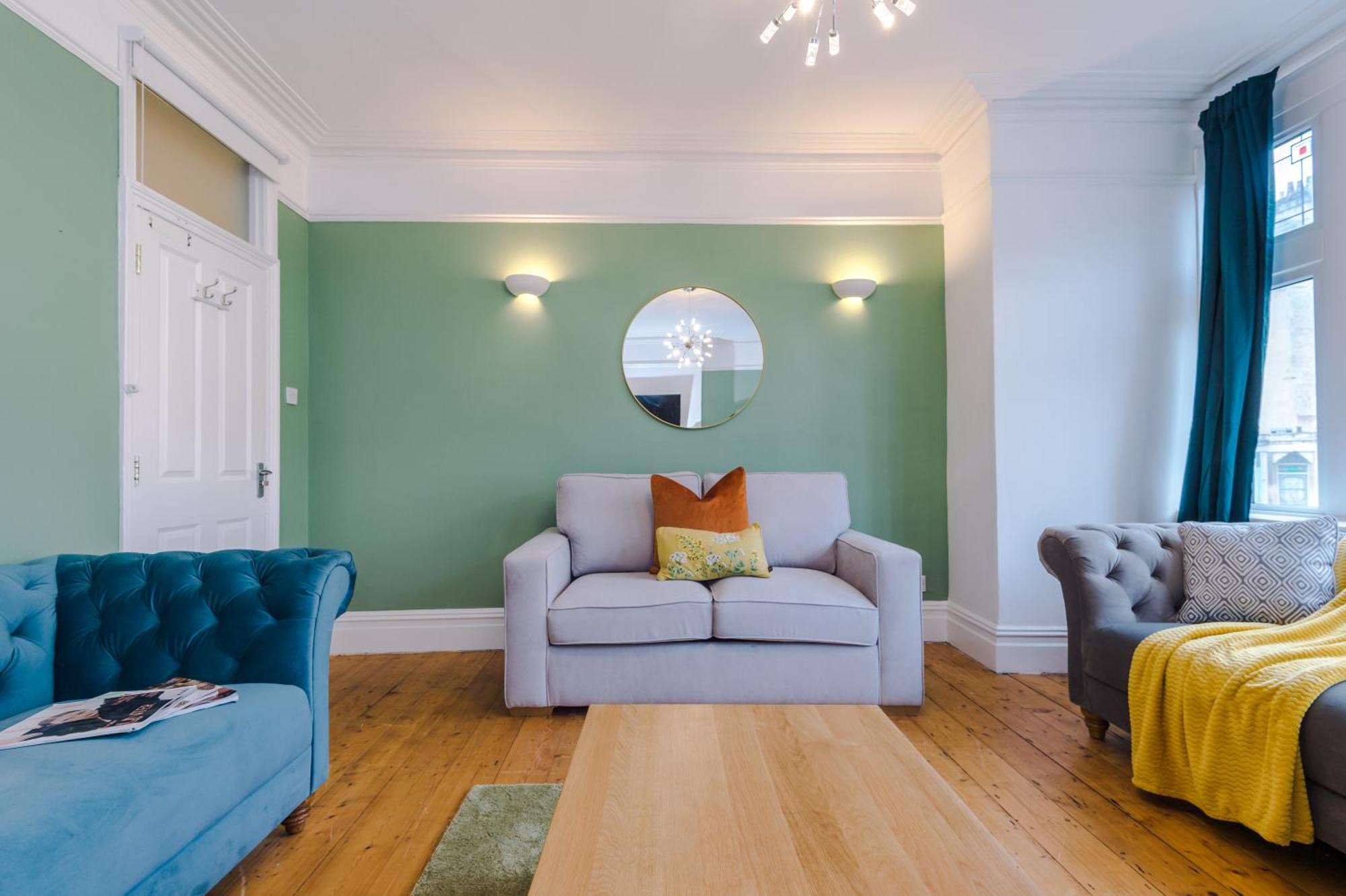 Incredible - Five Bedroom - 7 Actual Beds - 6 Bathroom House By Purestay - Central Bath With Parking Exteriér fotografie