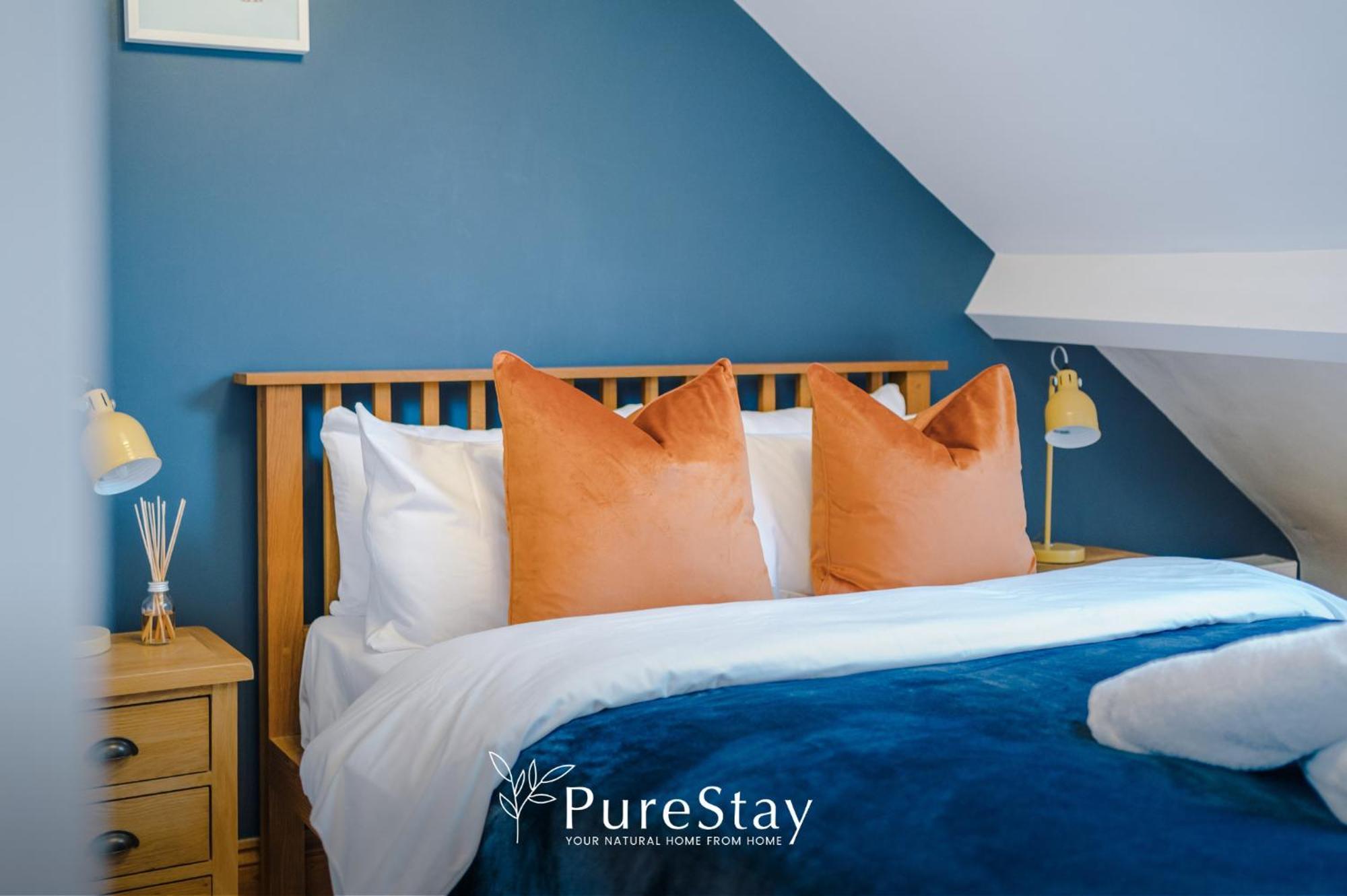 Incredible - Five Bedroom - 7 Actual Beds - 6 Bathroom House By Purestay - Central Bath With Parking Exteriér fotografie